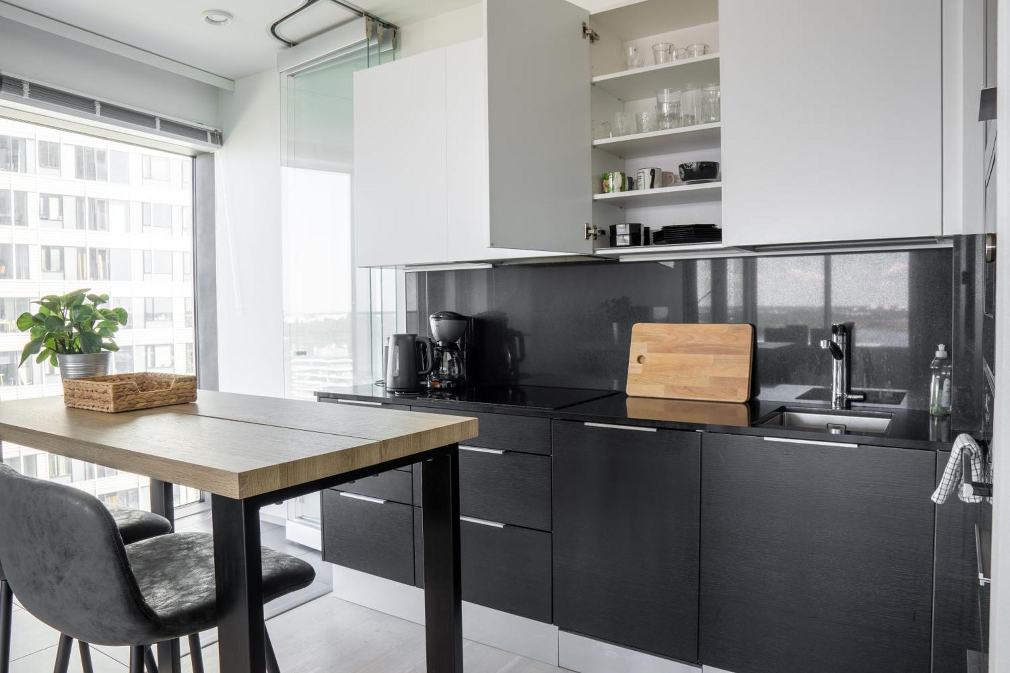 18Th Floor Helsinki High Point 1 Bdr Apartment With City View - Free Garage Parking Extérieur photo
