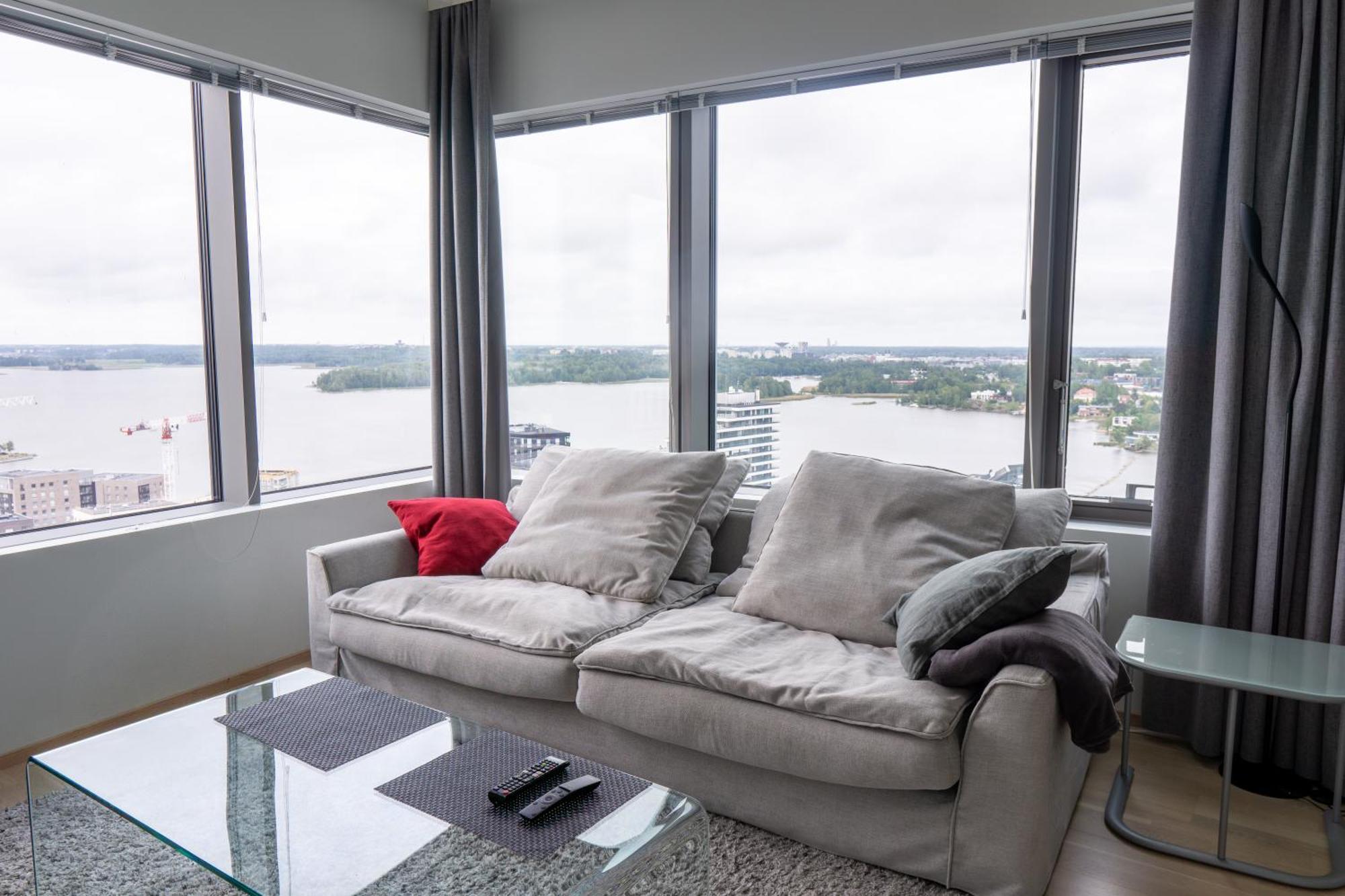 18Th Floor Helsinki High Point 1 Bdr Apartment With City View - Free Garage Parking Extérieur photo
